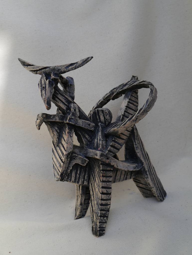 Original Abstract Animal Sculpture by Richard Shaw