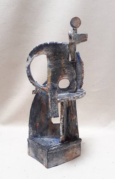 Original Cubism Abstract Sculpture by Richard Shaw
