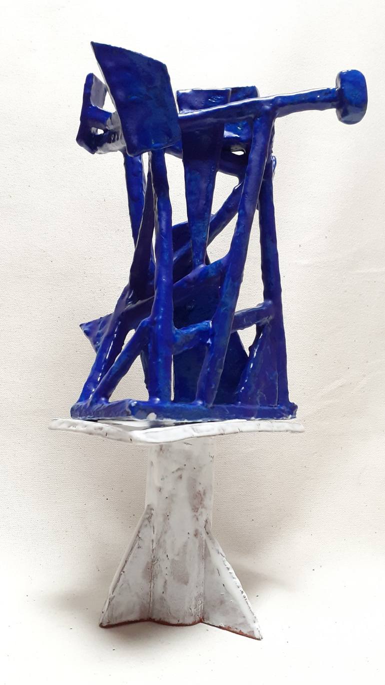 Original Cubism Abstract Sculpture by Richard Shaw