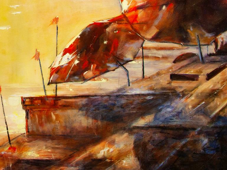 Original Contemporary Cities Painting by Nidhi Bhatia