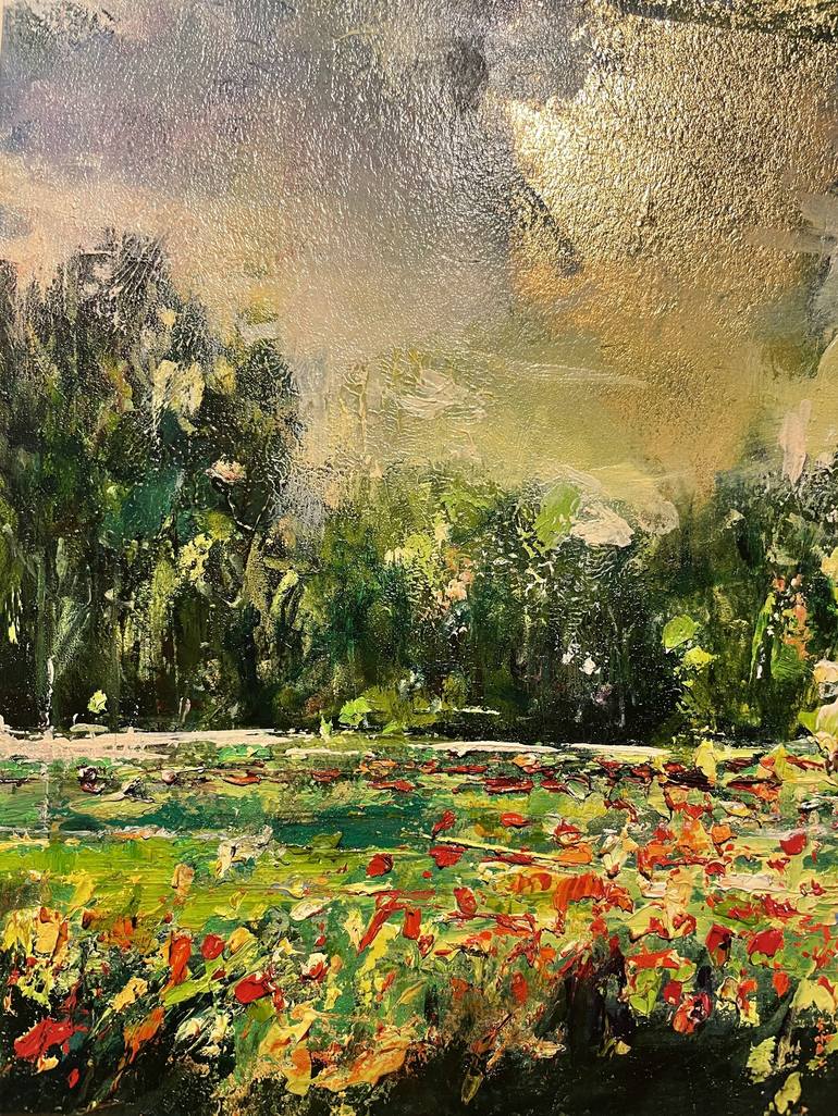 Original Contemporary Landscape Painting by Nidhi Bhatia