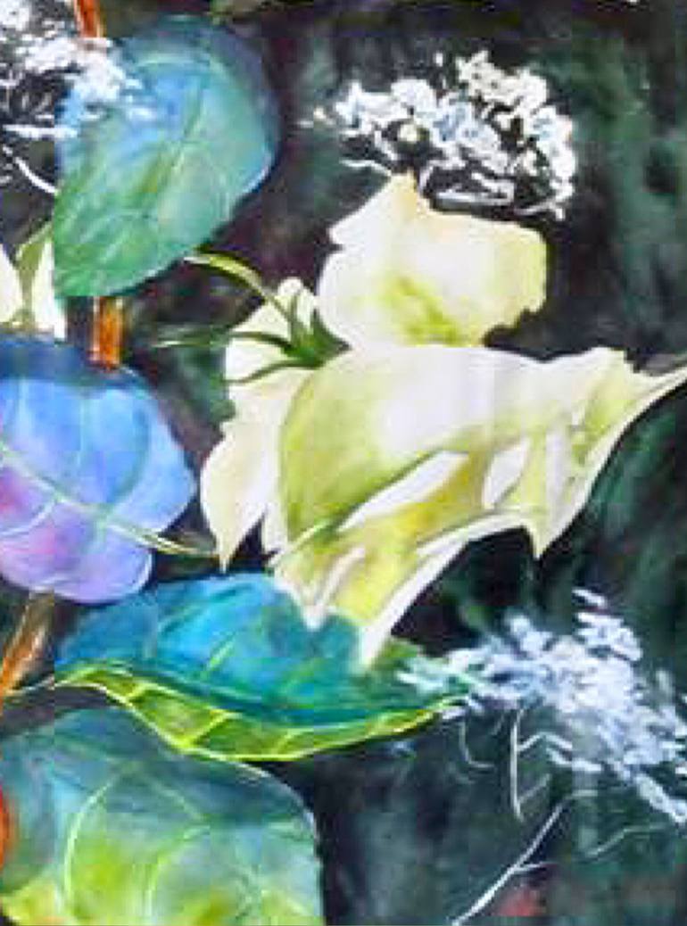 Original Contemporary Floral Painting by Nidhi Bhatia