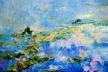 The Lily Pond( in blue) thumb