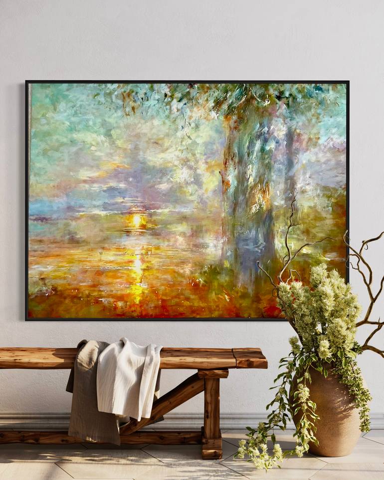 Original Contemporary Landscape Painting by Nidhi Bhatia