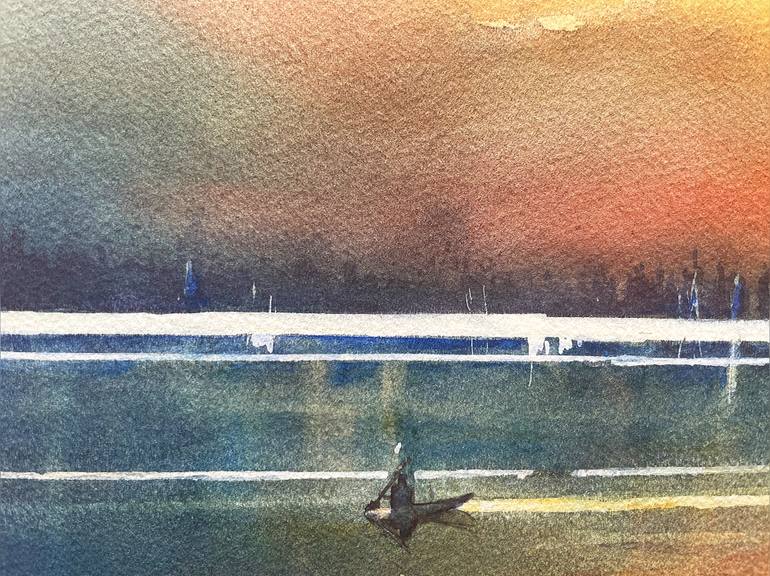 Original Contemporary Landscape Painting by Nidhi Bhatia