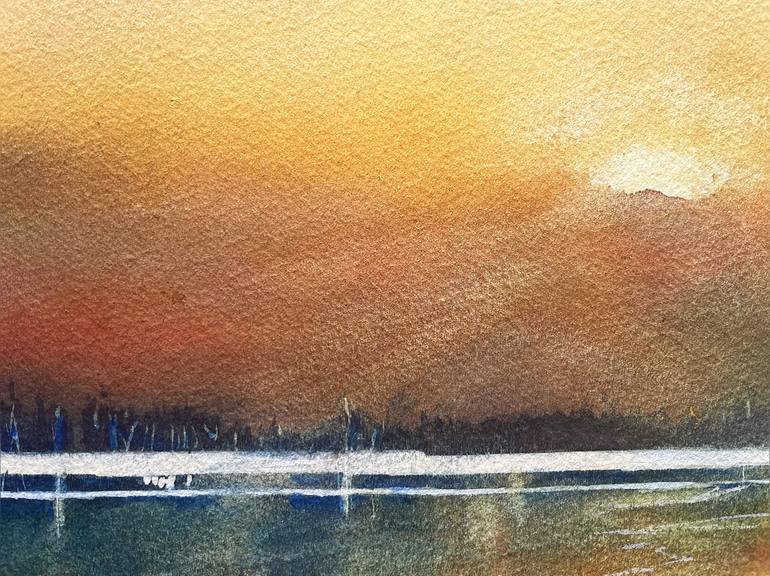 Original Contemporary Landscape Painting by Nidhi Bhatia