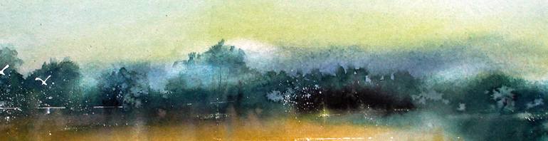 Original Contemporary Landscape Painting by Nidhi Bhatia