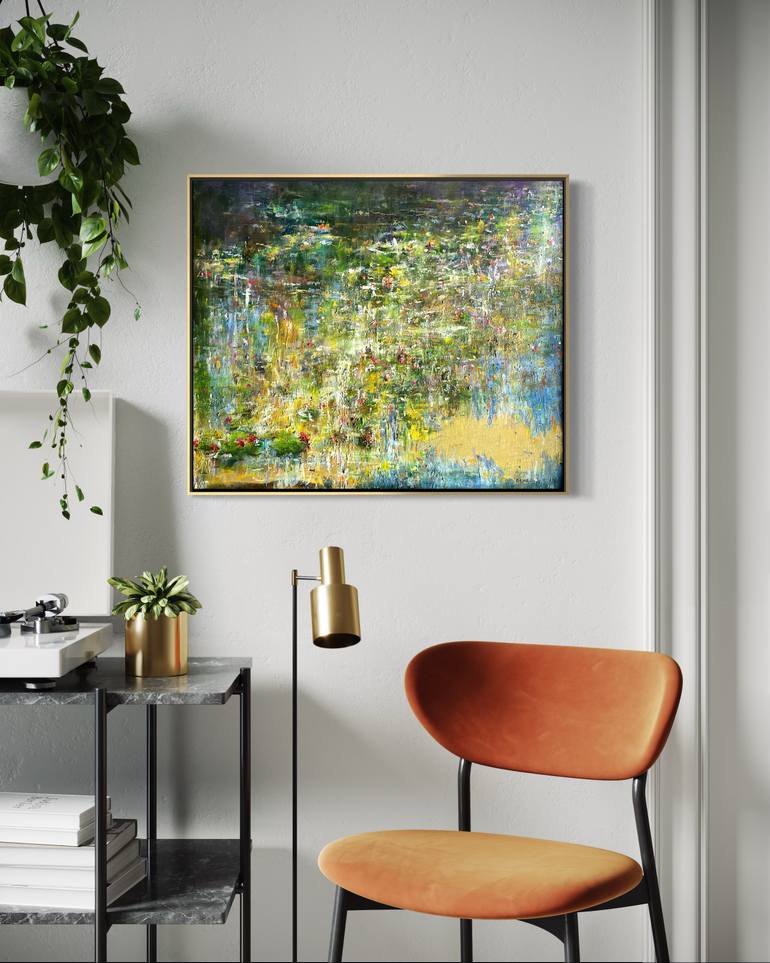 Original Abstract Landscape Painting by Nidhi Bhatia