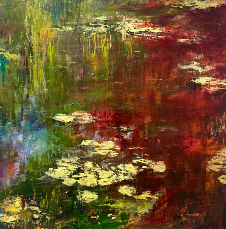 Original Abstract Landscape Painting by Nidhi Bhatia