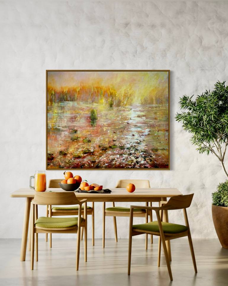 Original Contemporary Landscape Painting by Nidhi Bhatia