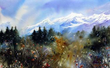 Original Impressionism Landscape Paintings by Nidhi Bhatia