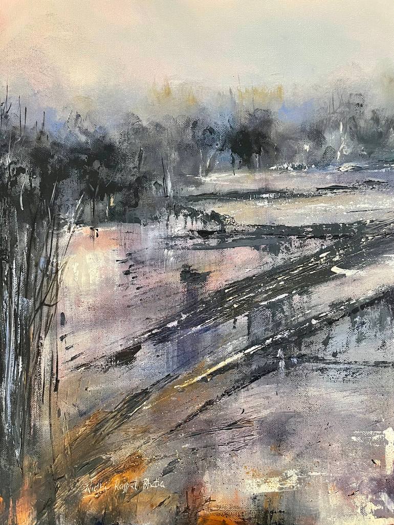 Original Impressionism Landscape Painting by Nidhi Bhatia