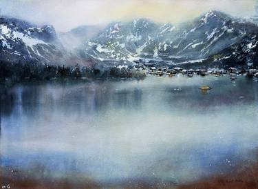Print of Realism Landscape Paintings by Nidhi Bhatia