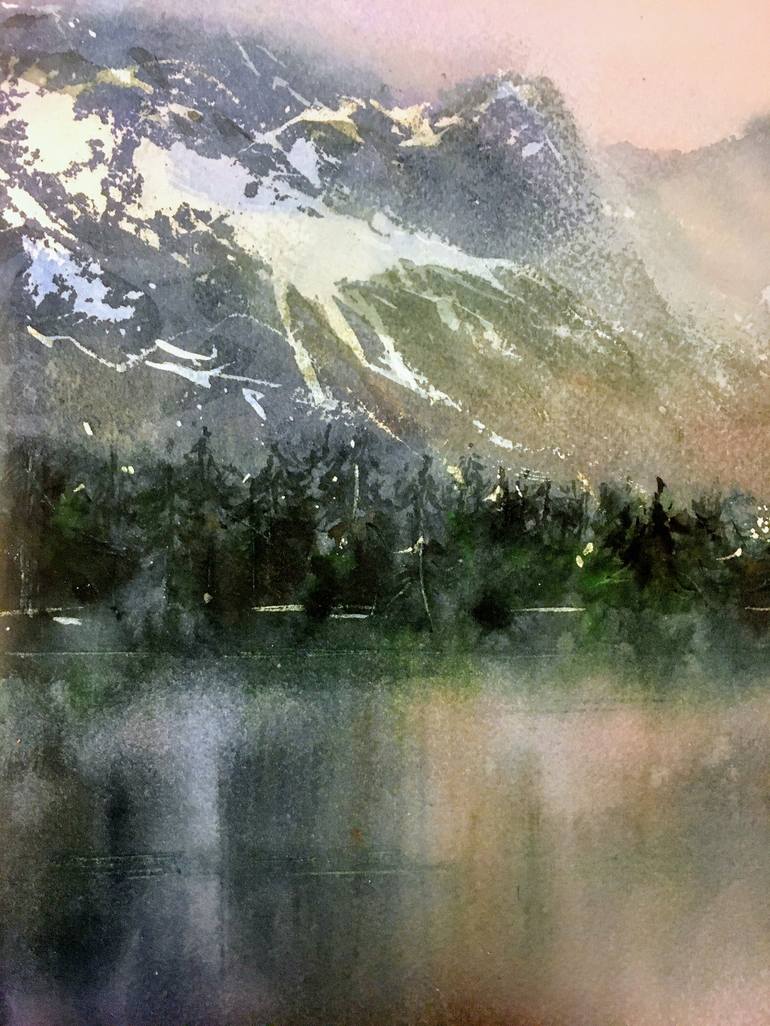 Original Contemporary Landscape Painting by Nidhi Bhatia