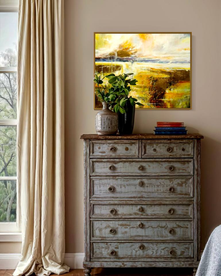 Original Contemporary Landscape Painting by Nidhi Bhatia