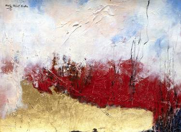 Original Abstract Expressionism Landscape Paintings by Nidhi Bhatia