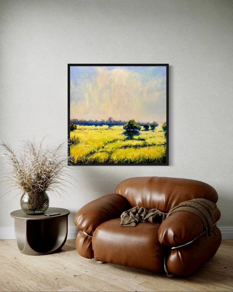 Original Contemporary Landscape Painting by Nidhi Bhatia