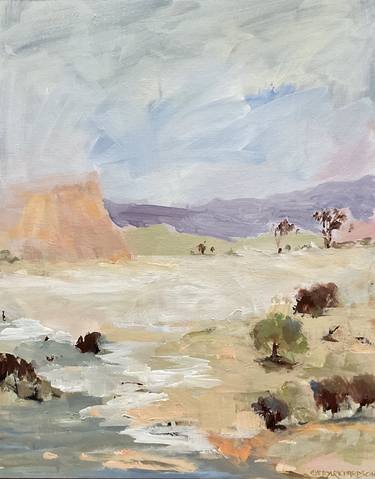 Original Contemporary Landscape Painting by Cheryl Richardson