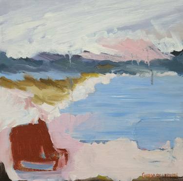 Original Impressionism Seascape Painting by Cheryl Richardson