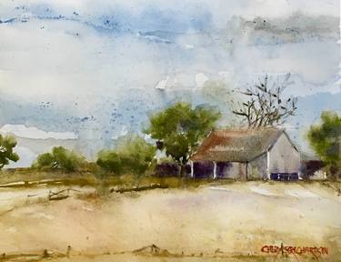 Print of Impressionism Landscape Paintings by Cheryl Richardson