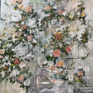 Original Floral Painting by Ethne Benn