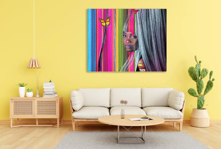 Original Contemporary People Digital by Romaya Puchman
