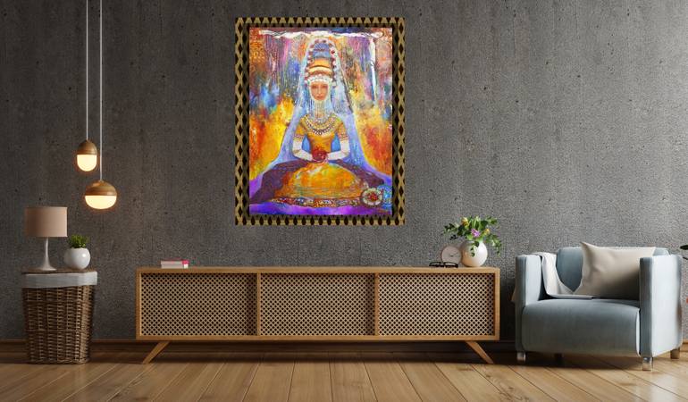 Original Abstract Expressionism Other Painting by Romaya Puchman