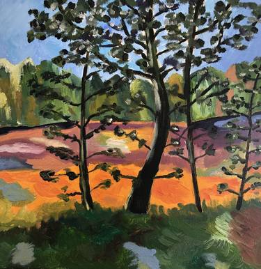 Original Impressionism Nature Paintings by Carolyn Nicholls