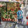 The flower stall