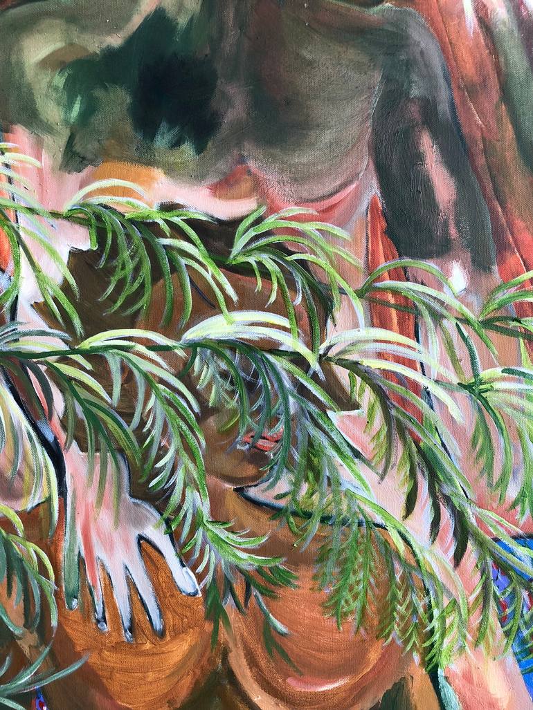 Original Folk Nature Painting by Carolyn Nicholls