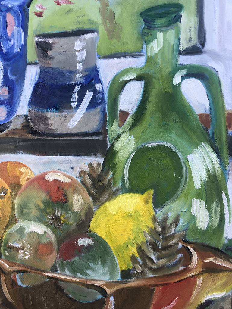 Original Food Painting by Carolyn Nicholls