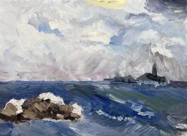 Saatchi Art Artist Carolyn Nicholls; Paintings, “Where two seas meet” #art
