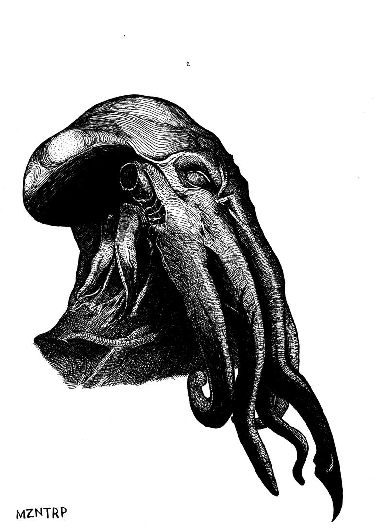 Cthulhu Drawing By Mzntrp Art Saatchi, Landscaping Companies In Cthulhu