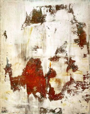 Original Abstract Expressionism Abstract Mixed Media by Sergio Aranda
