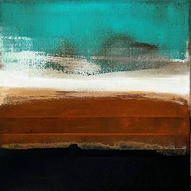 Original Abstract Expressionism Abstract Mixed Media by Sergio Aranda