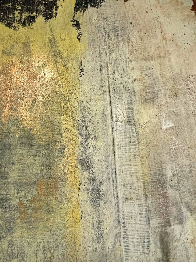 Original Abstract Expressionism Abstract Mixed Media by Sergio Aranda