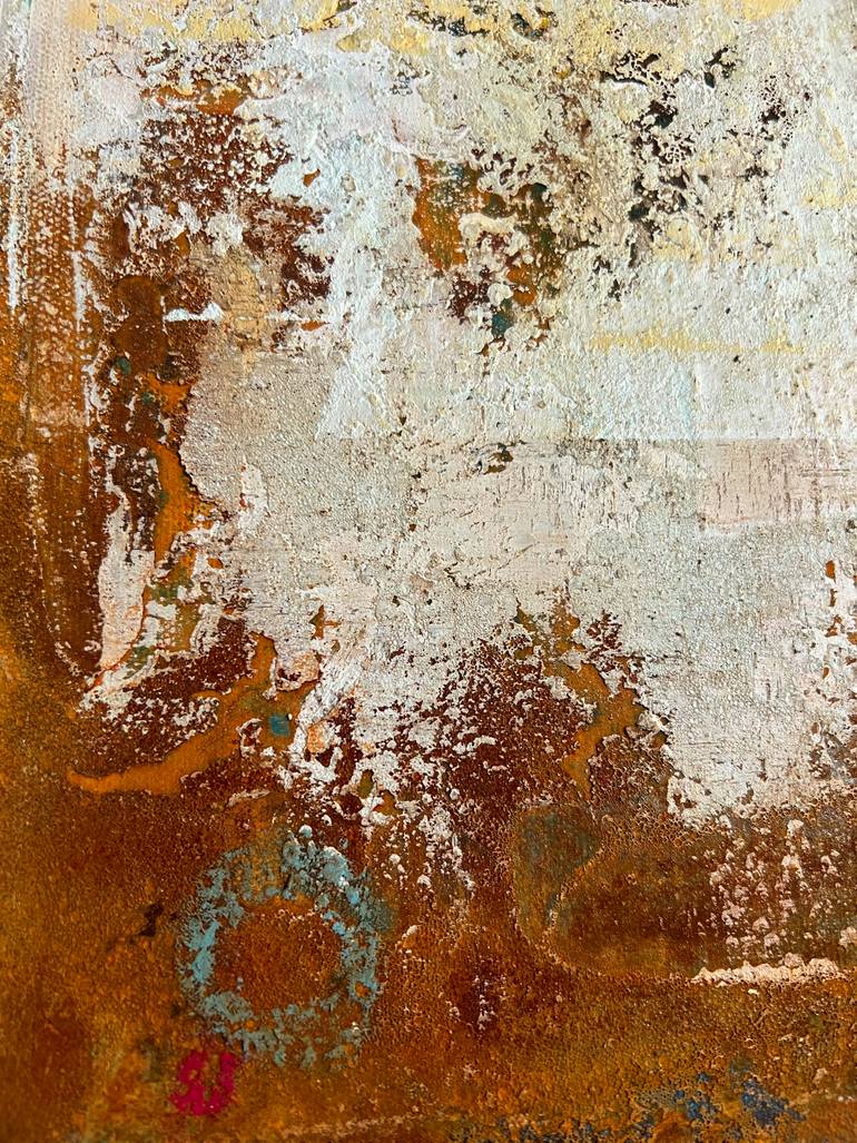 Original Abstract Expressionism Abstract Mixed Media by Sergio Aranda