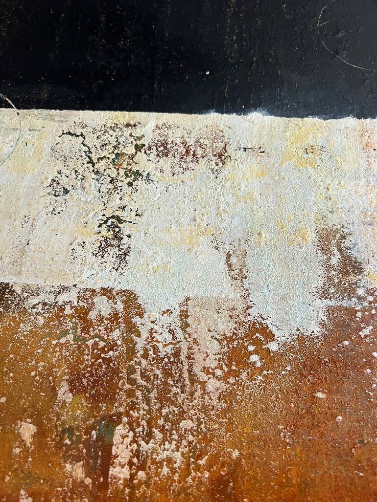 Original Abstract Expressionism Abstract Mixed Media by Sergio Aranda