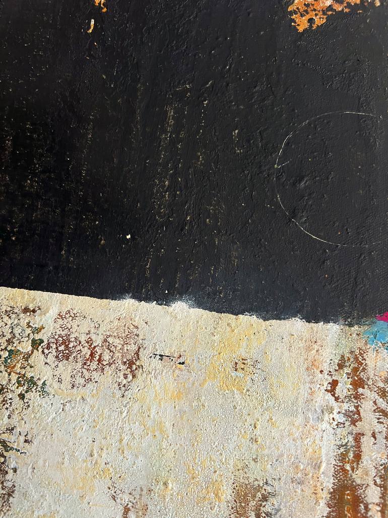 Original Abstract Expressionism Abstract Mixed Media by Sergio Aranda