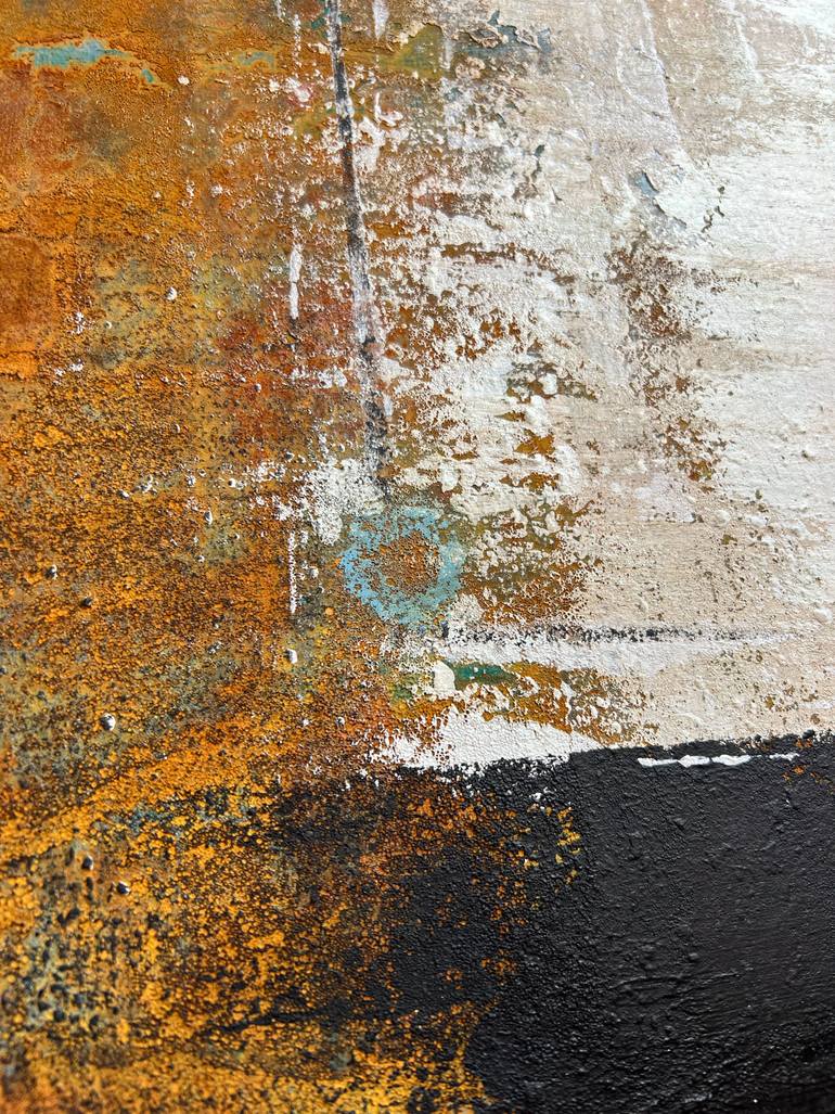 Original Abstract Expressionism Abstract Mixed Media by Sergio Aranda