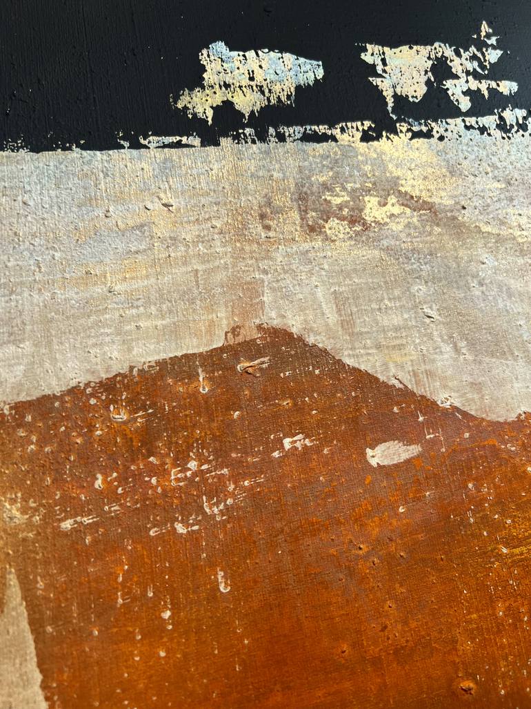 Original Abstract Expressionism Abstract Painting by Sergio Aranda