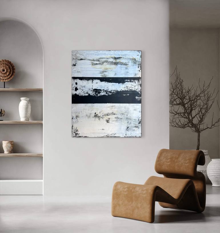 Original Geometric Abstract Mixed Media by Sergio Aranda