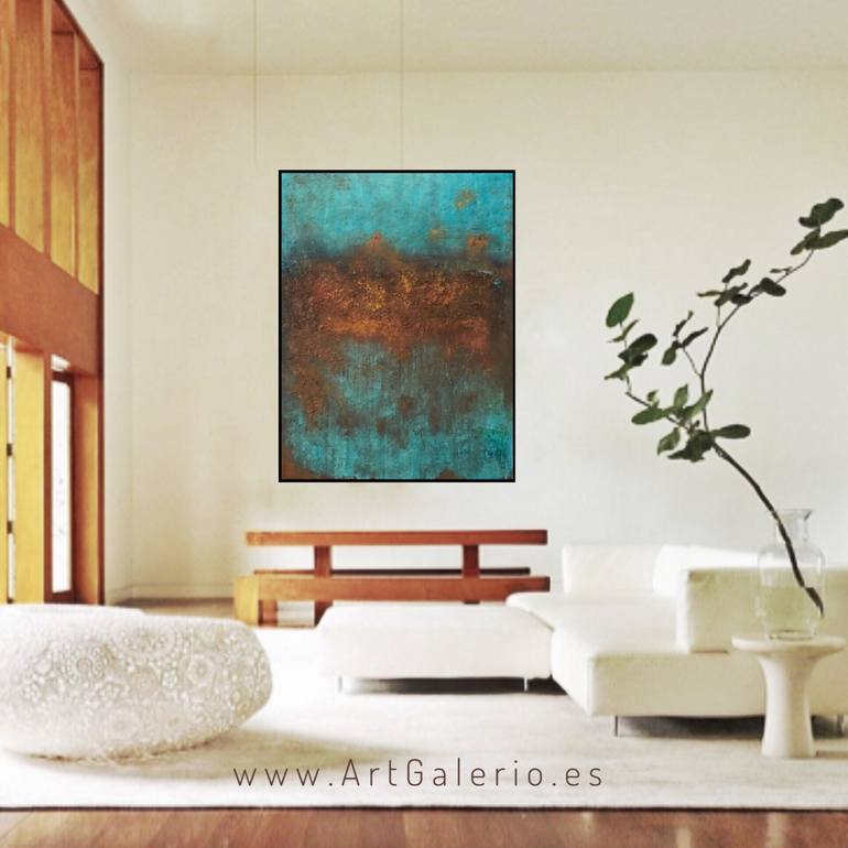 Original Abstract Painting by Sergio Aranda