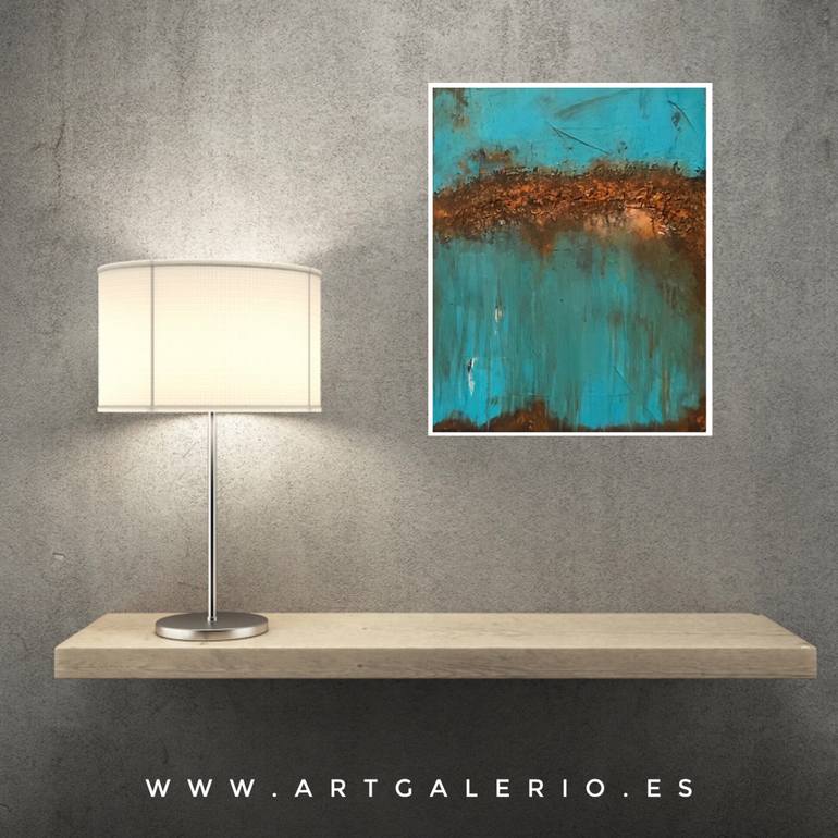 Original Abstract Painting by Sergio Aranda