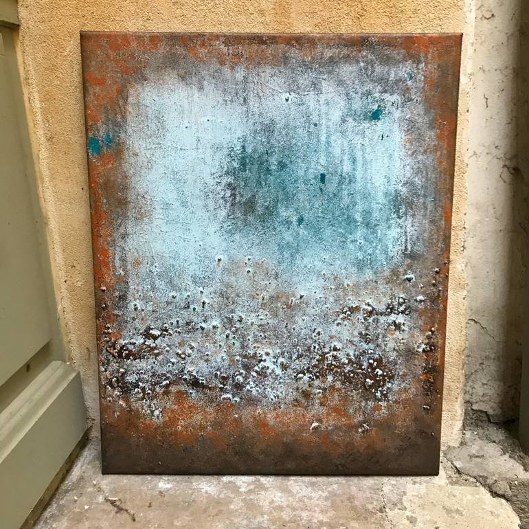 Original Abstract Expressionism Abstract Painting by Sergio Aranda