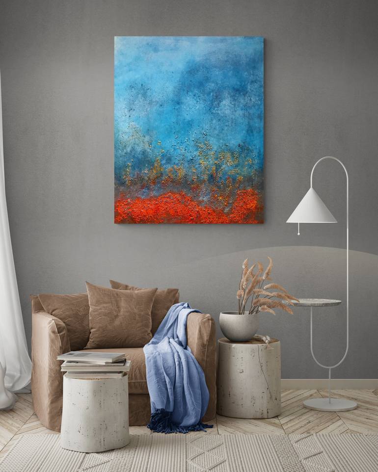 Original Abstract Painting by Sergio Aranda