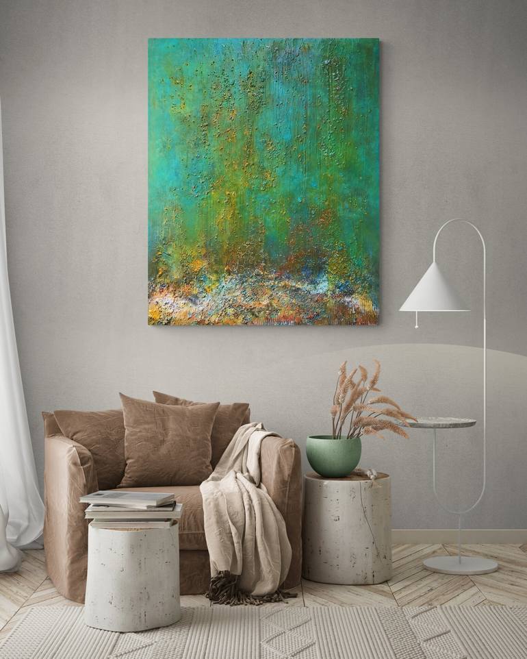 Original Abstract Painting by Sergio Aranda