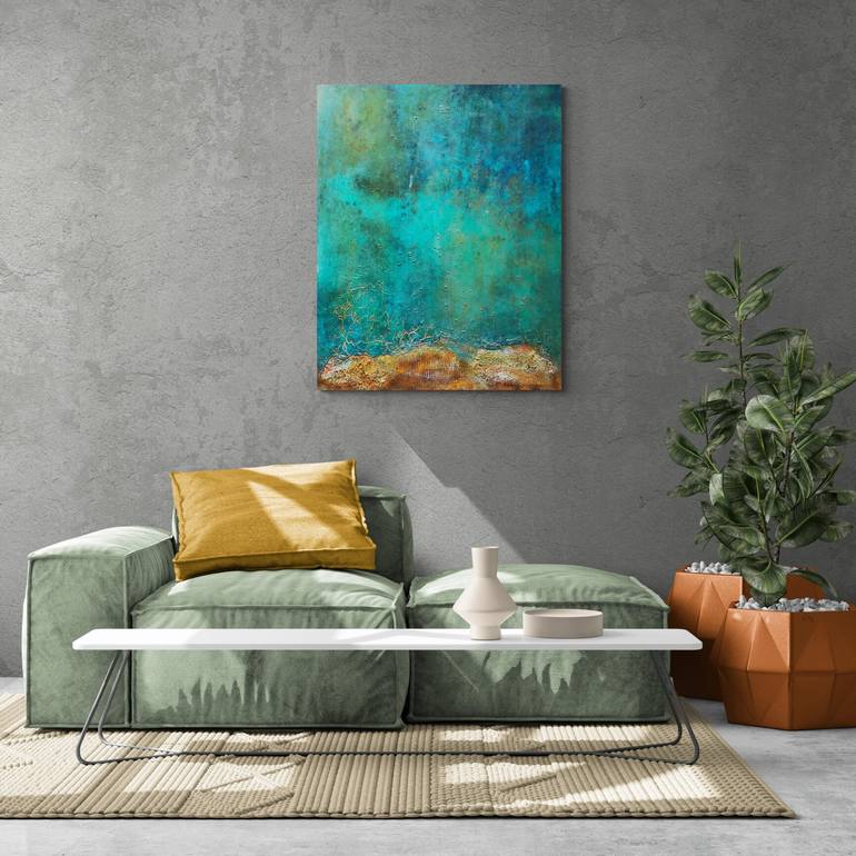 Original Abstract Painting by Sergio Aranda