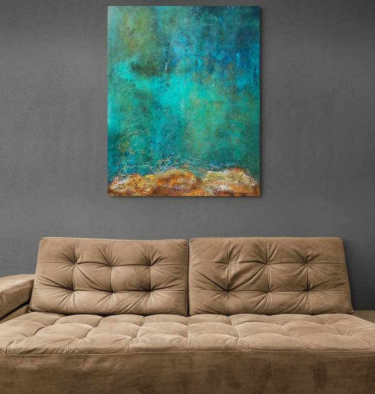 Original Abstract Painting by Sergio Aranda