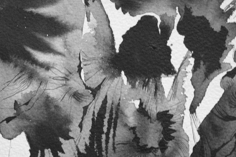 Original Conceptual Abstract Drawing by Olga Polyanskaya